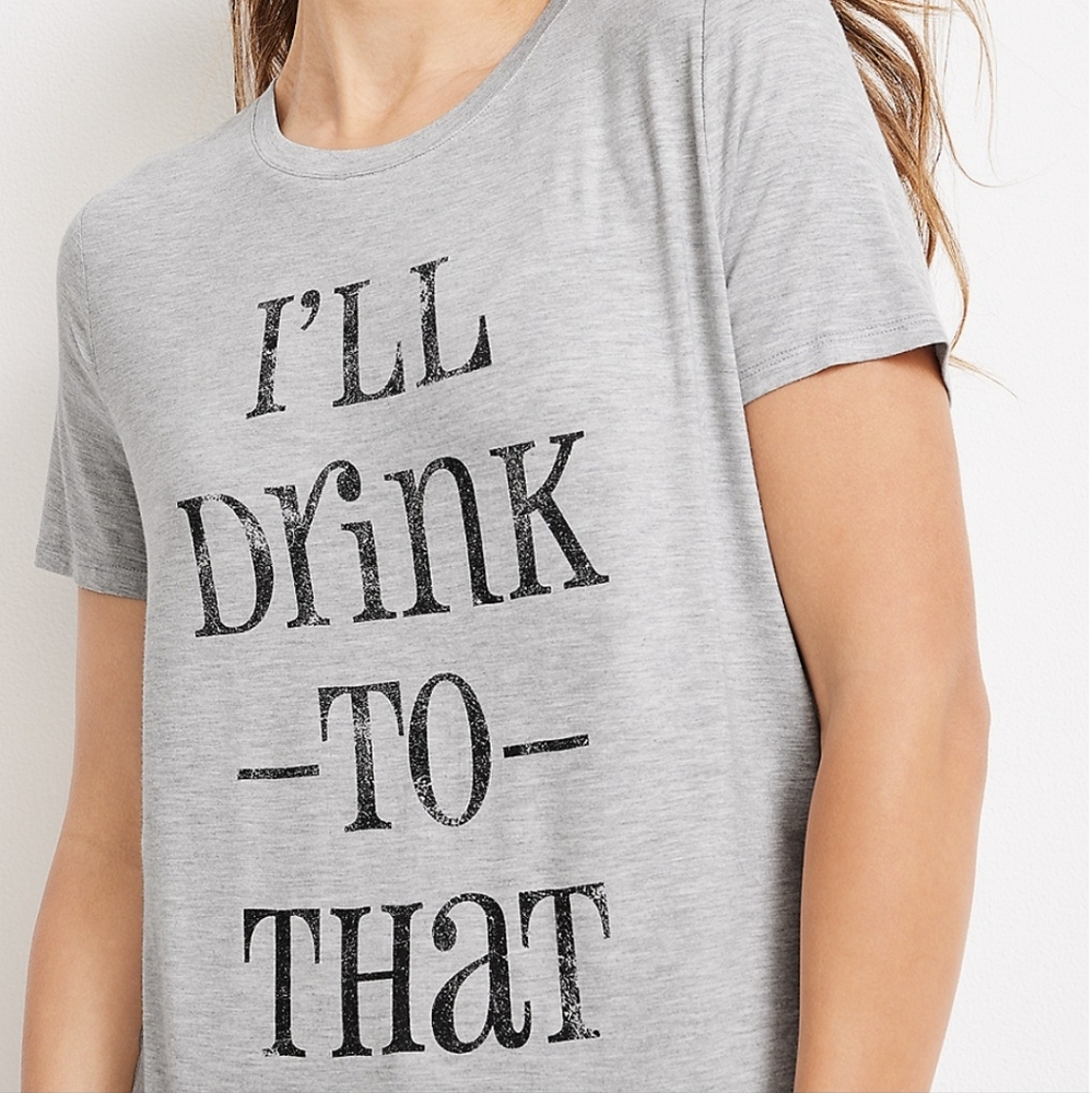 Maurices I'll Drink To That Tee